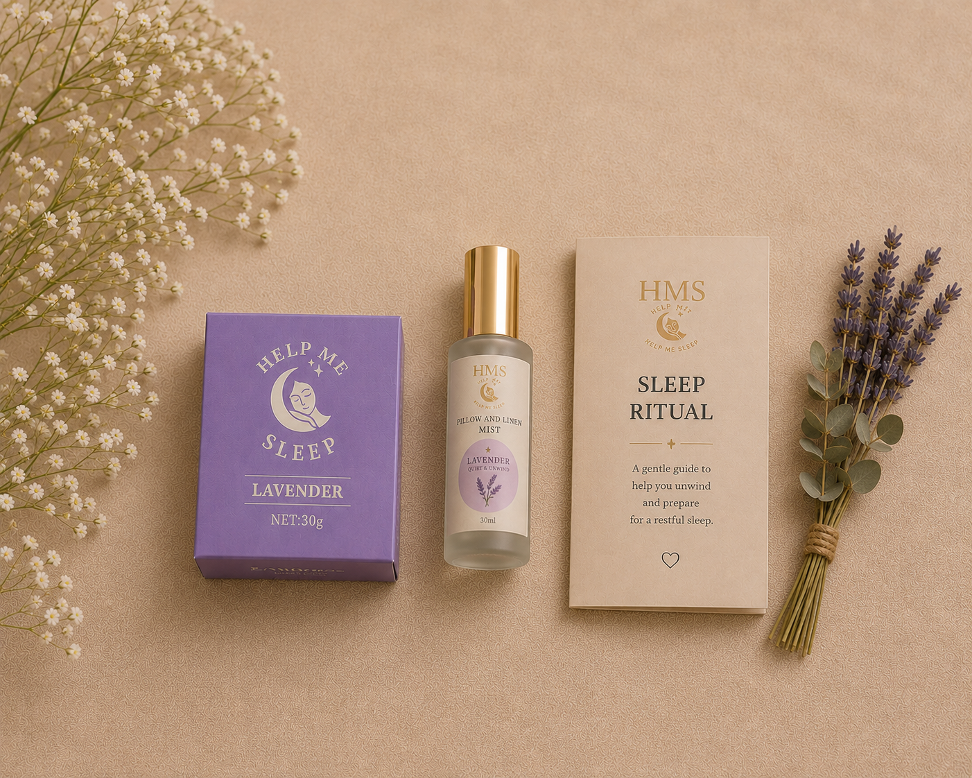 🌿 Essential Sleep Ritual Kit