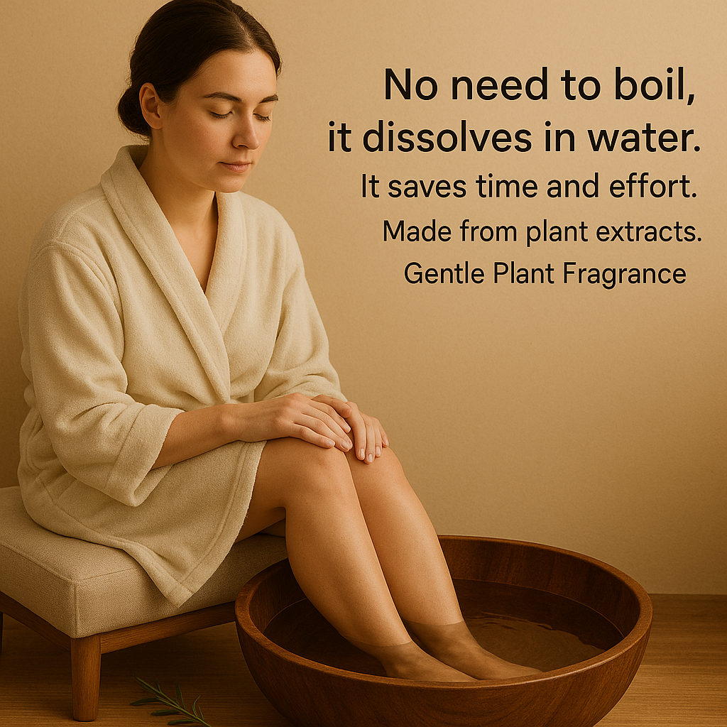 Natural Plant Extract Foot Bath Ball – Relief & Deep Relaxation