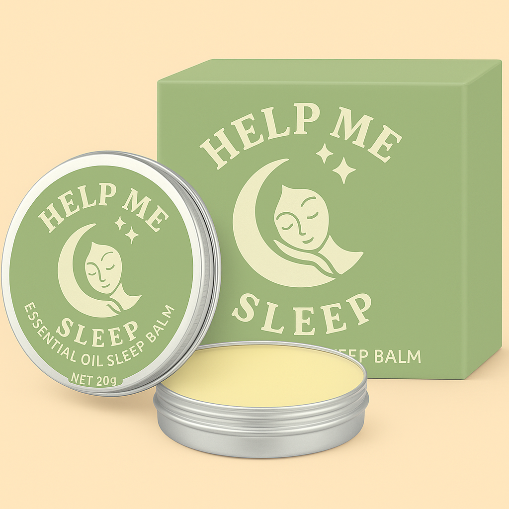 Natural Organic Herbal Essential Oil Sleep Balm