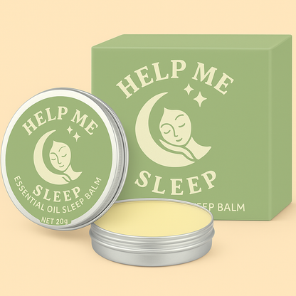 Natural Organic Herbal Essential Oil Sleep Balm