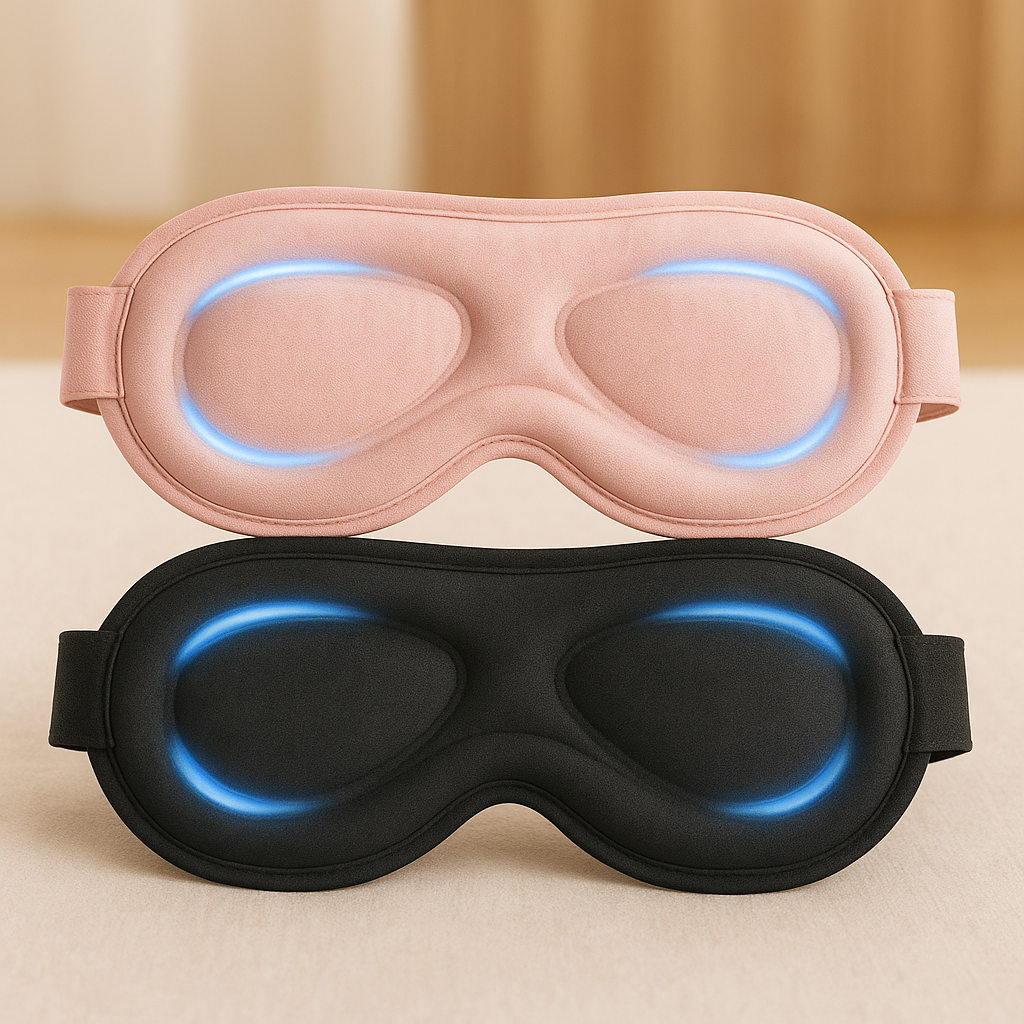 Bamboo 3D Blackout Sleep Mask – Total Darkness, Zero Pressure