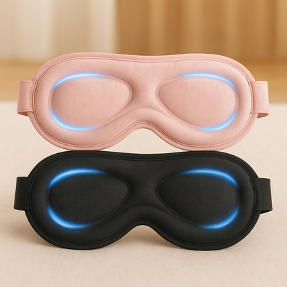 Bamboo 3D Blackout Sleep Mask – Total Darkness, Zero Pressure