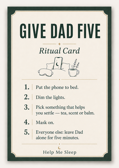 GIVE DAD FIVE