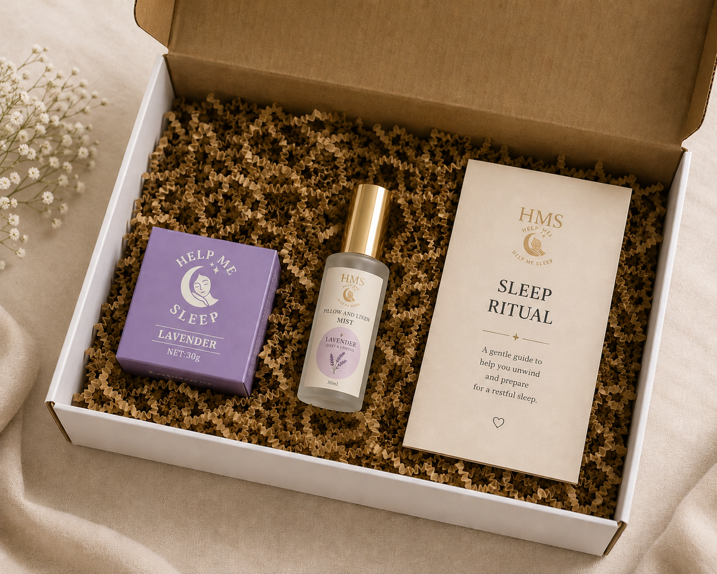 🌿 Essential Sleep Ritual Kit