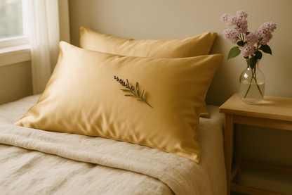 100% Organic Mulberry Silk Pillow Cover