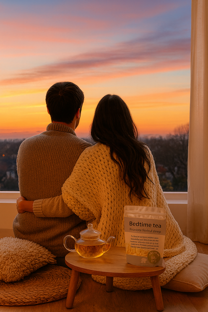 Bedtime Tea – Organic Herbal Sleep Blend (5 Packs/Box)