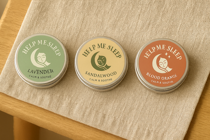 Natural Organic Herbal Essential Oil Sleep Balm