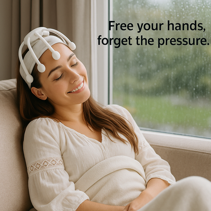 Electric Scalp & Head Massager – Deep Relaxation & Pressure Release