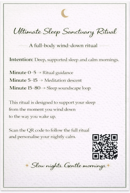 🌙Ultimate Sleep Sanctuary