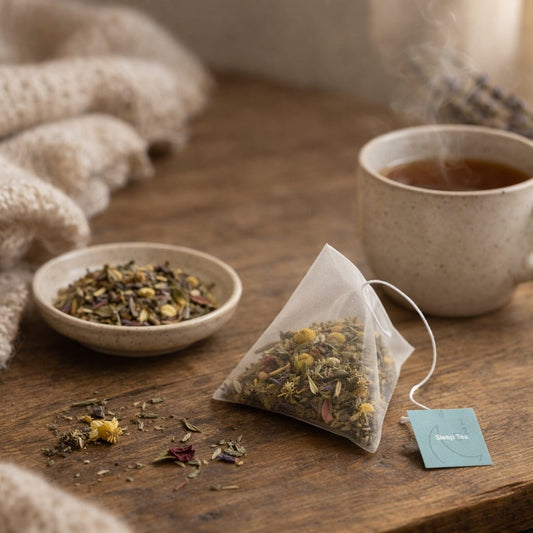 Calming Bedtime Tea - Organic Herbal Sleep Blend · 20 Pyramid Bags