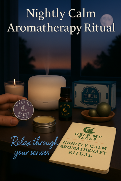 🌙💙 Nightly Calm Aromatherapy Ritual
