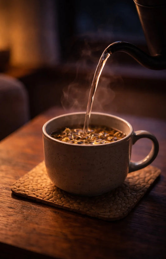 Calming Bedtime Tea - Organic Herbal Sleep Blend · 20 Pyramid Bags