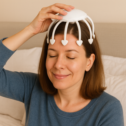 Electric Scalp & Head Massager – Deep Relaxation & Pressure Release