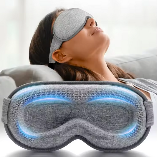 Bamboo 3D Blackout Sleep Mask – Total Darkness, Zero Pressure